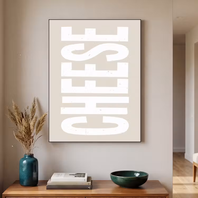 Art Frame - Food - Japandi - Cheese - Decoratie — 4