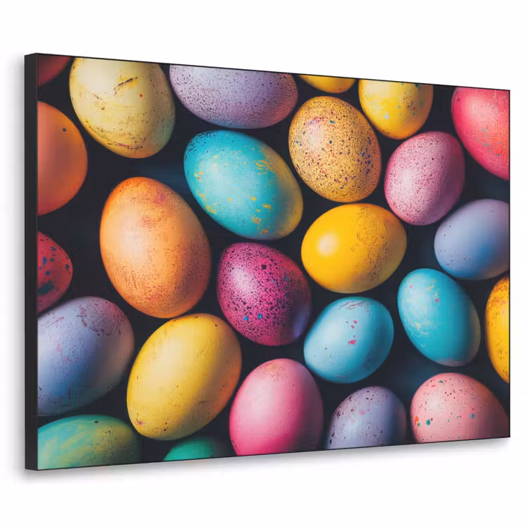 Art Frame - Kleurrijk - Paaseitjes - Spetters — 1