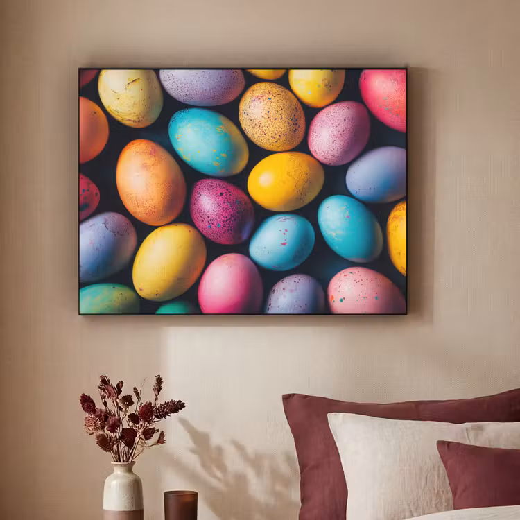 Art Frame - Kleurrijk - Paaseitjes - Spetters — 3