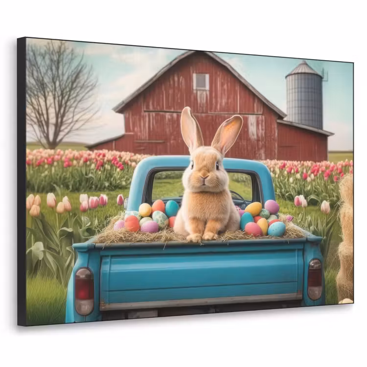 Art Frame - Konijn - Boerderij - Eieren — 1