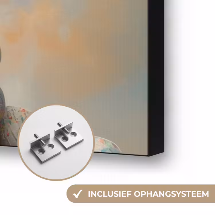 Art Frame - Konijn - Eieren - Kleurrijk — 6