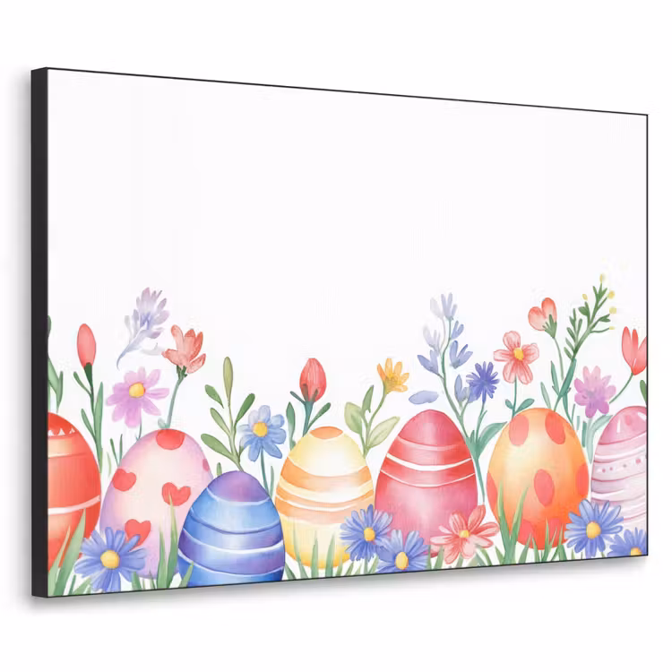 Art Frame - Bloementuin - Kleurrijk - Eieren — 1
