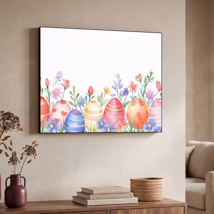 Art Frame - Bloementuin - Kleurrijk - Eieren — 7