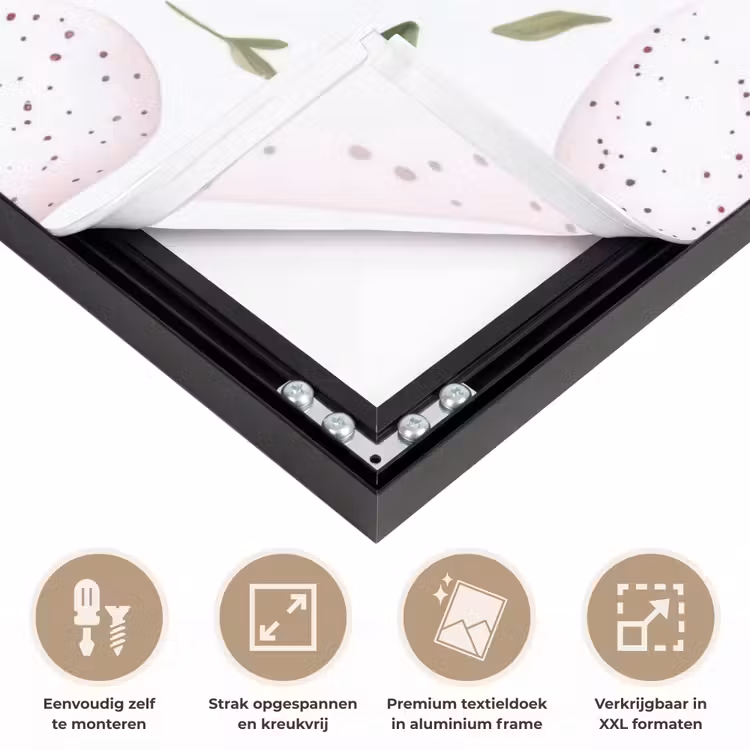Art Frame - Patroon - Eieren - Roze - Pasen — 8