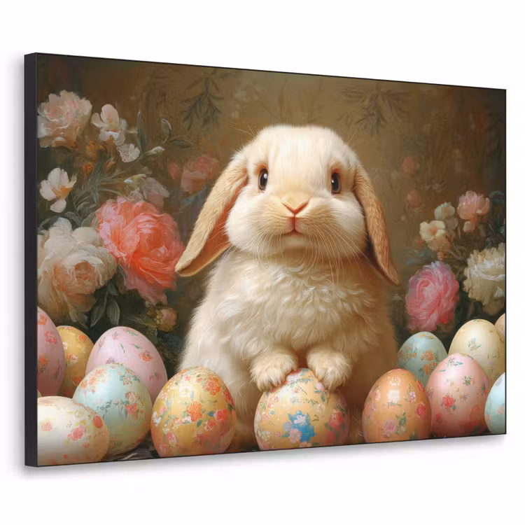 Art Frame - Konijn - Paaseieren - Stilleven — 1