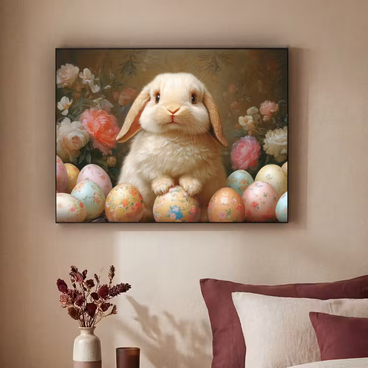 Art Frame - Konijn - Paaseieren - Stilleven — 3