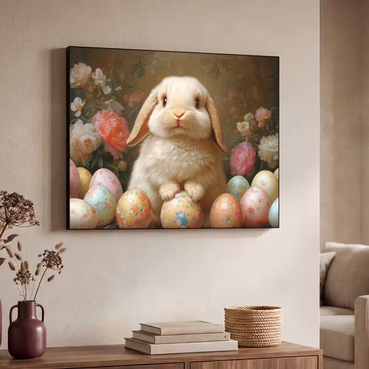 Art Frame - Konijn - Paaseieren - Stilleven — 7