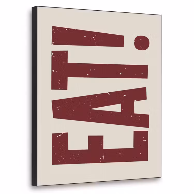 Art Frame - Red - Eten - Vintage - Decoratie — 1