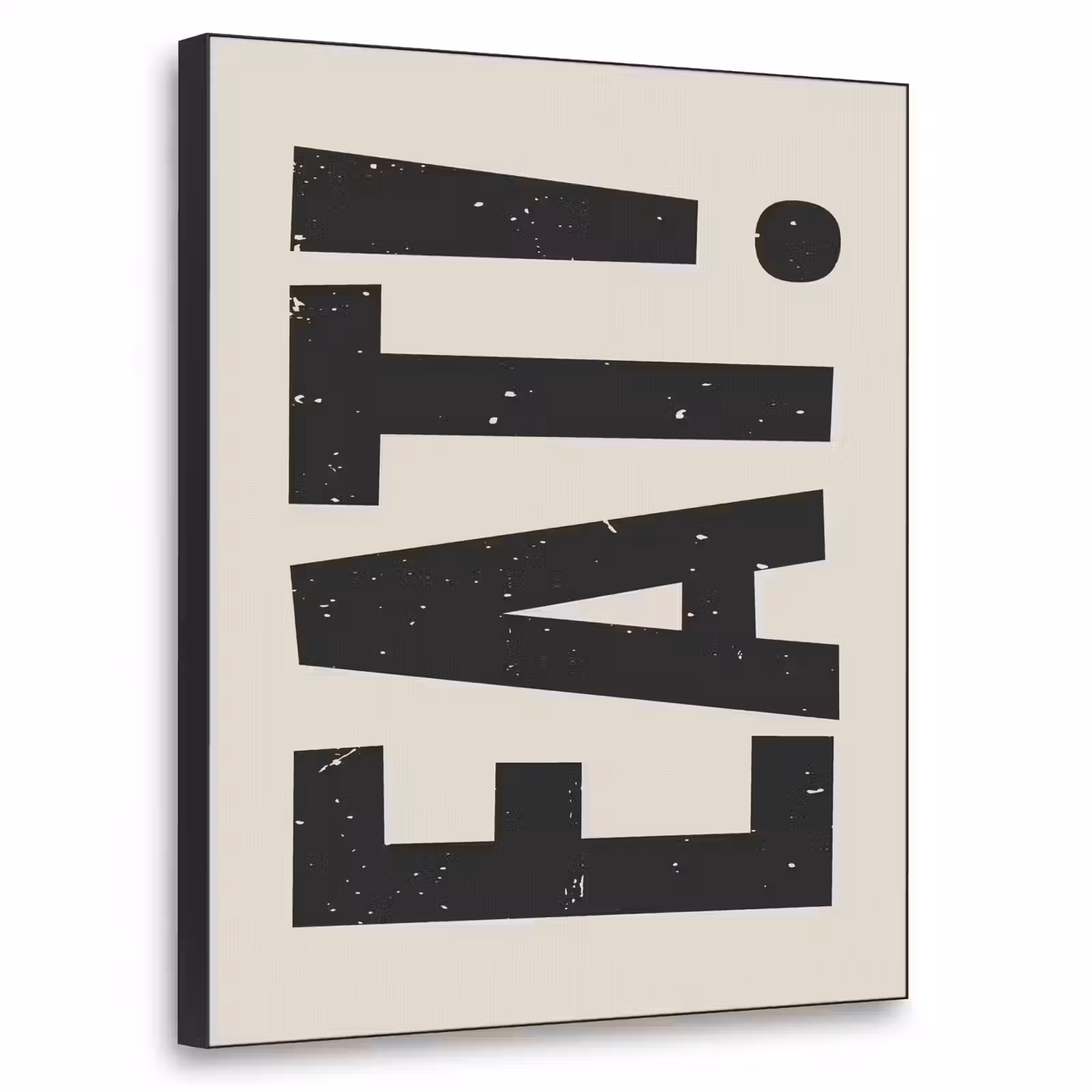 Art Frame - Eten - zwart - Japandi - Wit — 1