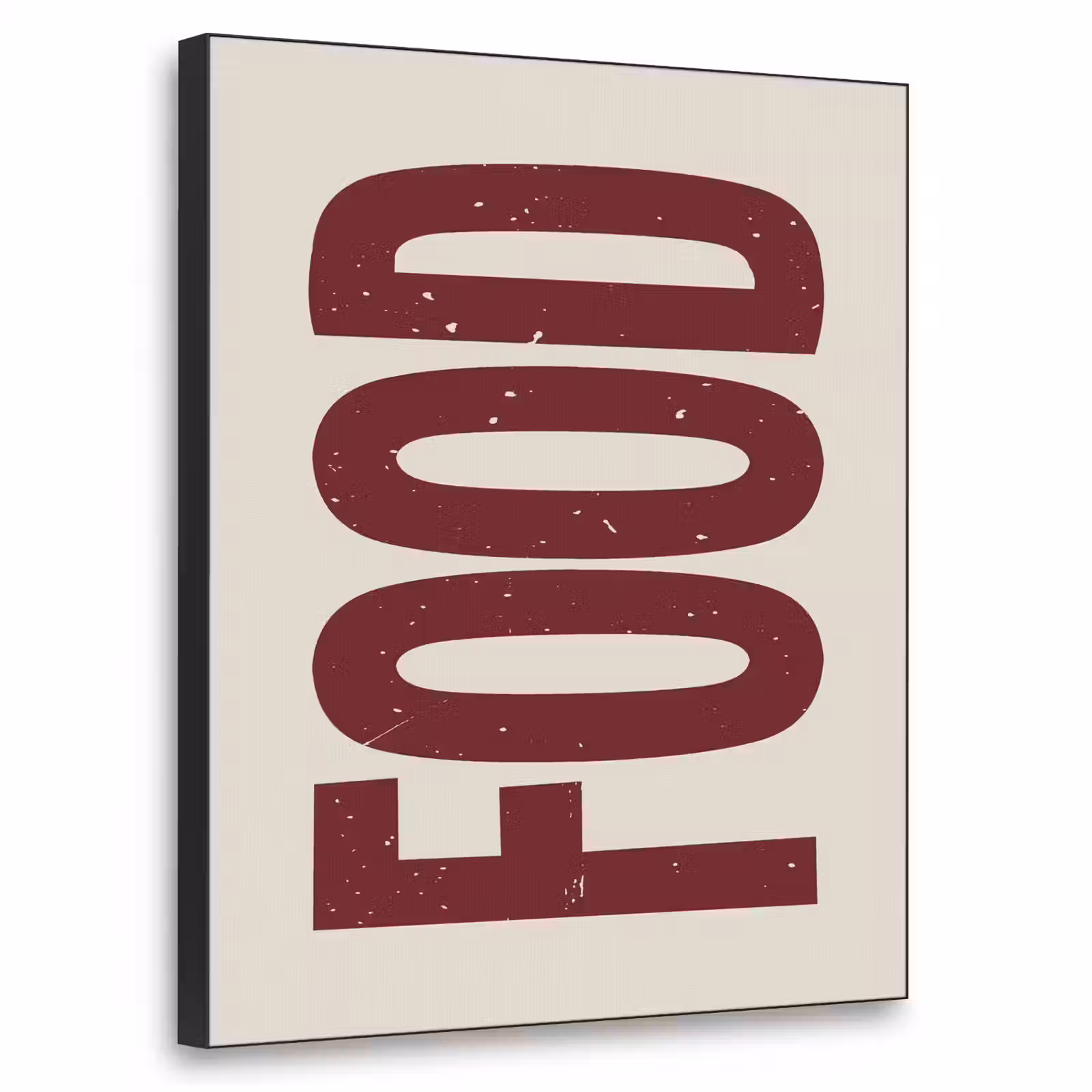 Art Frame - Eten - Japandi - Rood - Decoratie — 1
