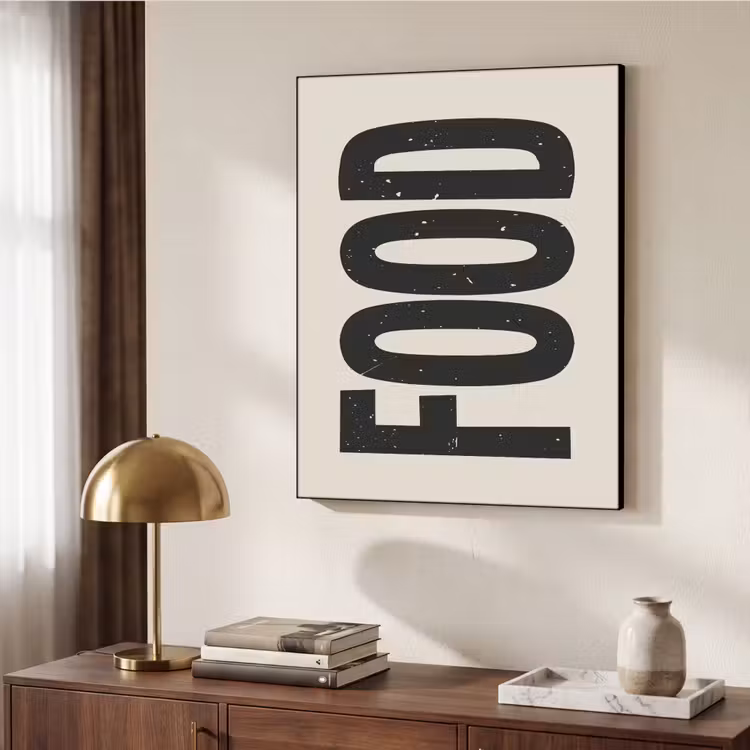 Art Frame - Japandi - Eten - Vintage - Decoratie — 10