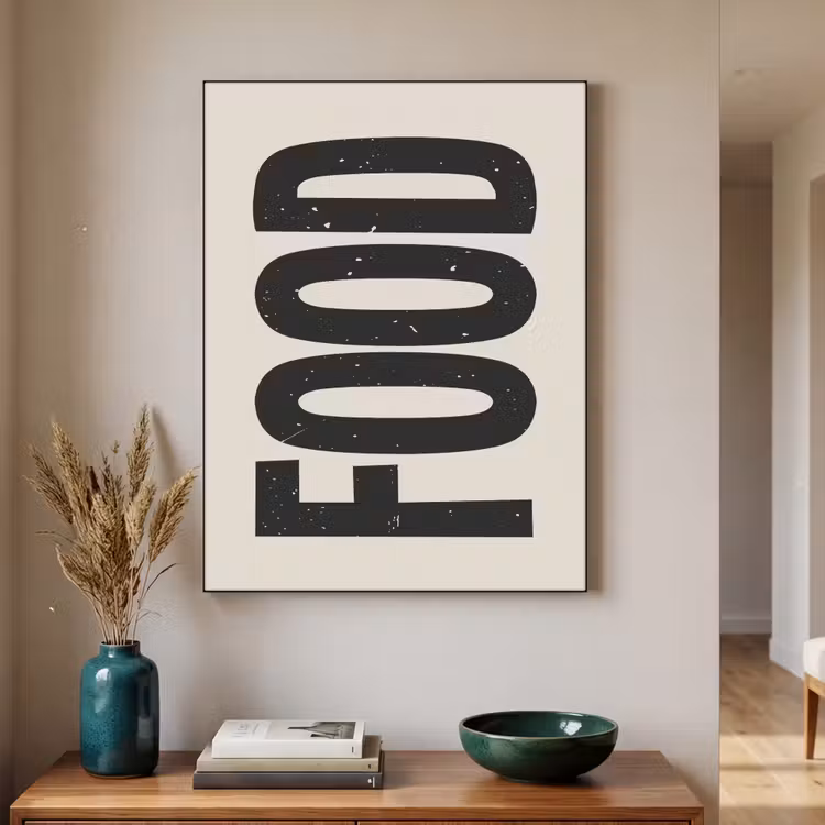 Art Frame - Japandi - Eten - Vintage - Decoratie — 4
