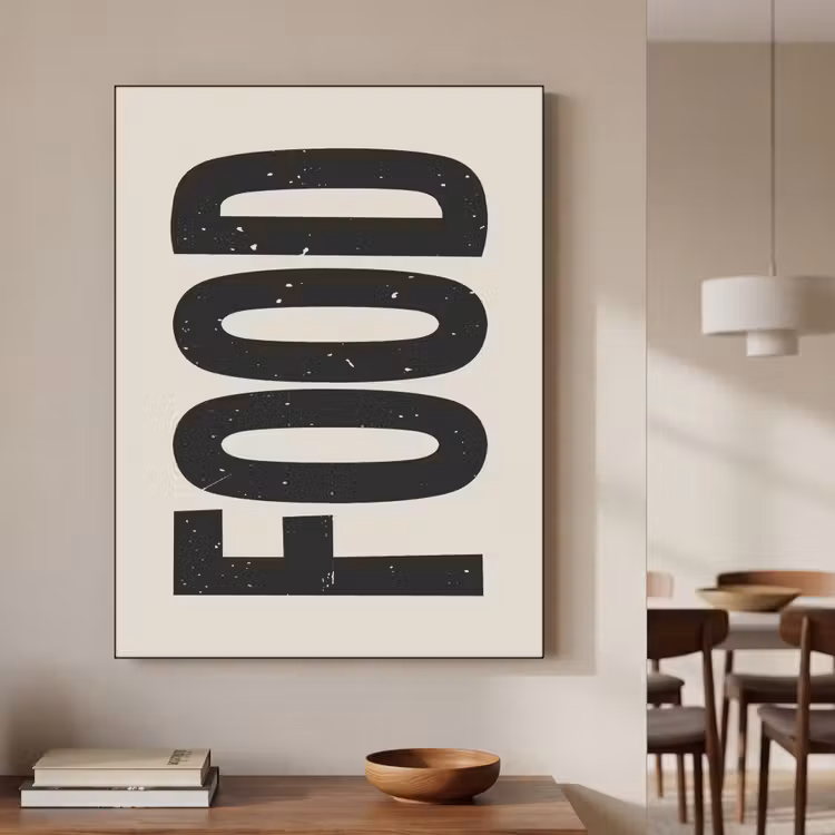 Art Frame - Japandi - Eten - Vintage - Decoratie — 7