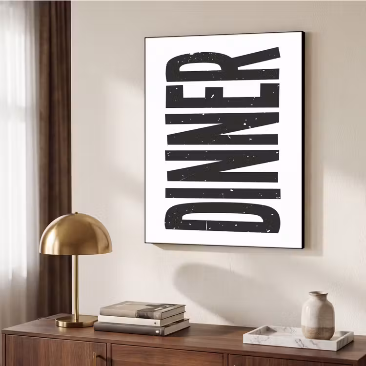 Art Frame - Zwart - Decoratie - Vintage - Eten — 9