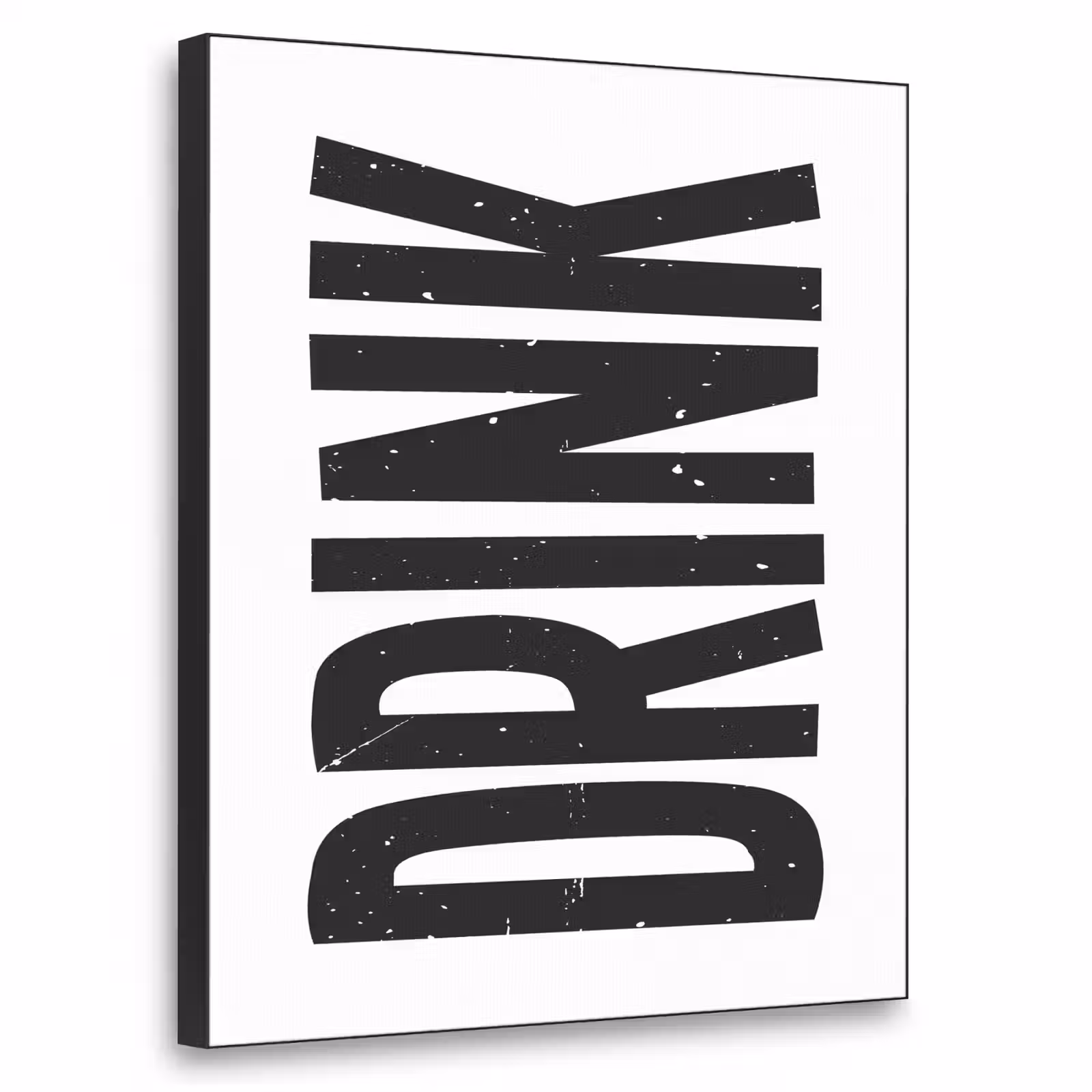 Art Frame - Drink - Zwart - Wit - Decoratie — 1
