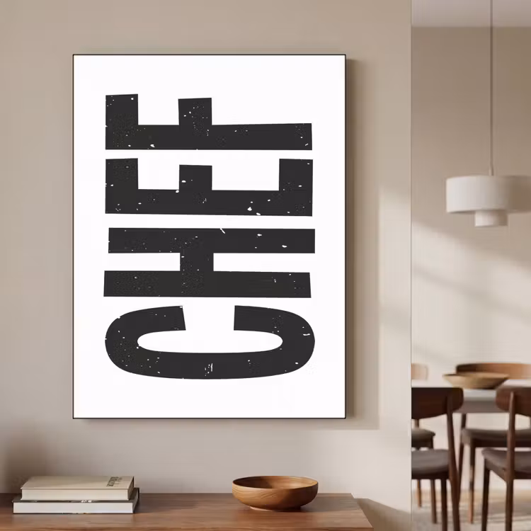 Art Frame - Chef - Japandi - Decoratie - Vintage — 7