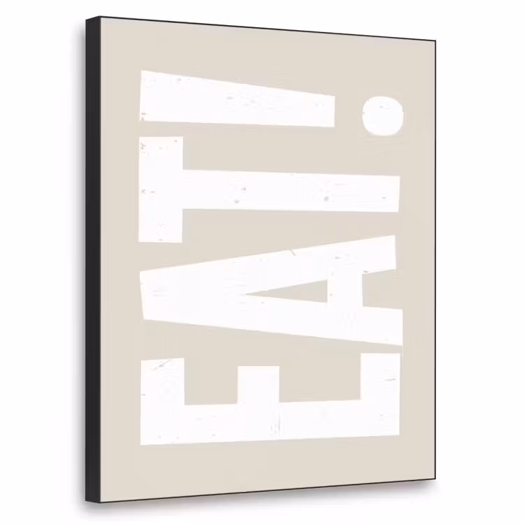 Art Frame - Eten - Decoratie - Beige - Wit — 1