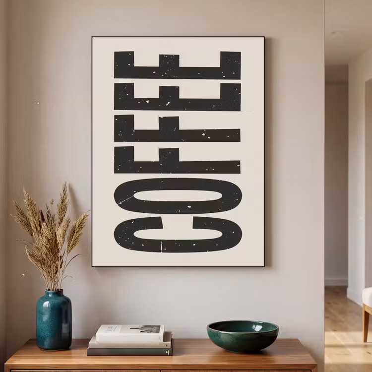 Art Frame - Japandi - Koffie - Decoratie - Vintage — 3
