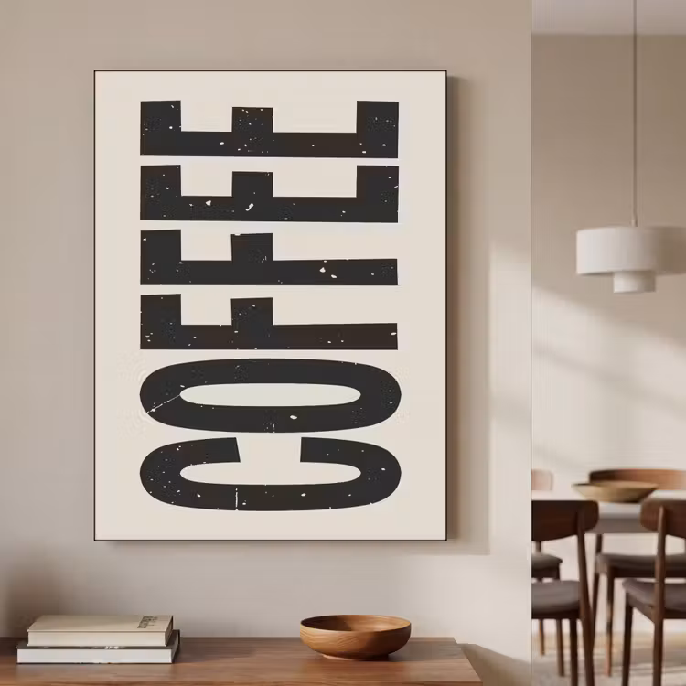 Art Frame - Japandi - Koffie - Decoratie - Vintage — 6