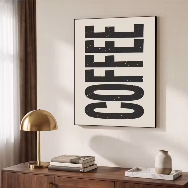 Art Frame - Japandi - Koffie - Decoratie - Vintage — 9