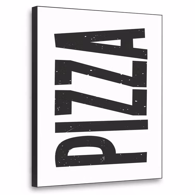 Art Frame - Pizza - Japandi - Decoratie - Vintage — 1