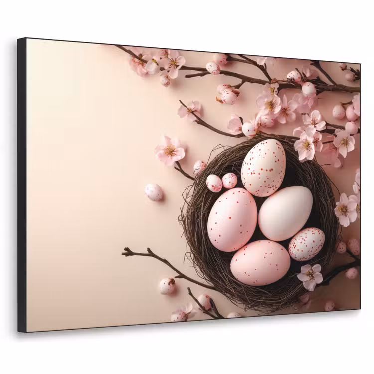 Art Frame - Roze - Bloesems - Eieren — 1