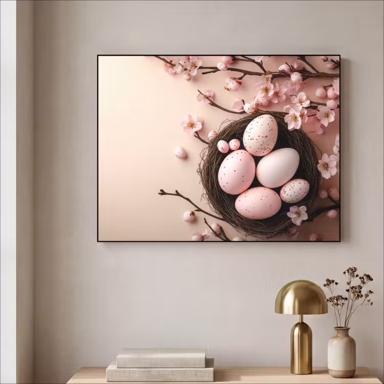 Art Frame - Roze - Bloesems - Eieren — 5