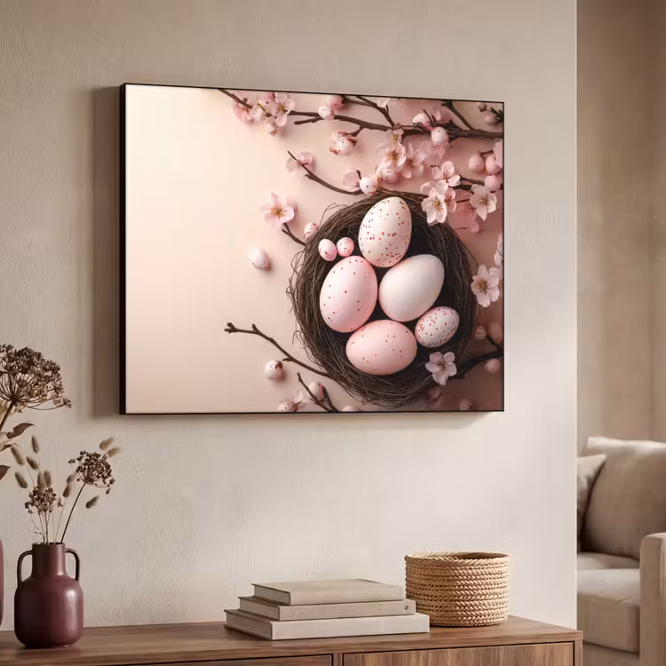 Art Frame - Roze - Bloesems - Eieren — 7