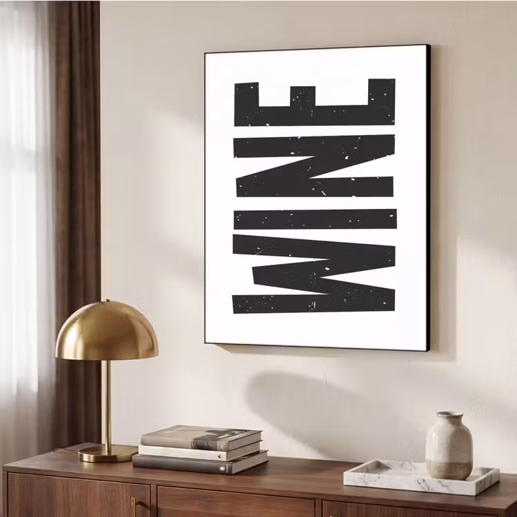 Art Frame - Vintage - Japandi - Wine - Decoratie — 10