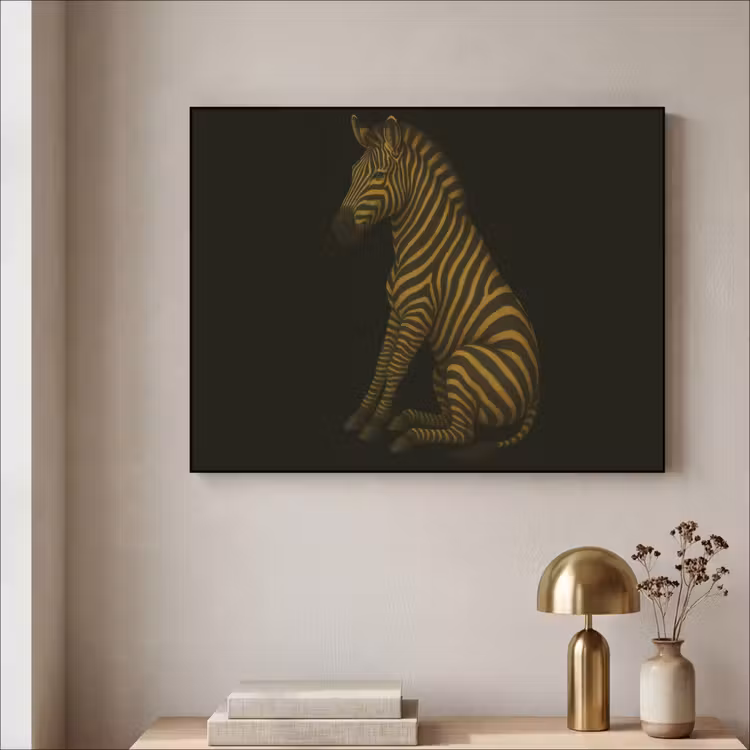 Art Frame - Zebra - Strepen - Goud — 5