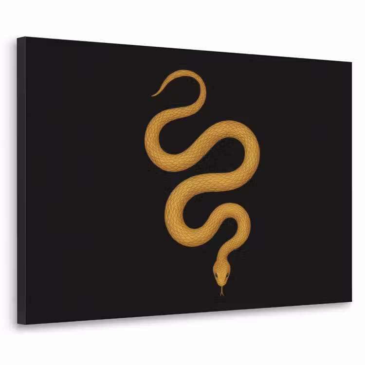 Art Frame - Slang - Minimalistisch - Goud — 1
