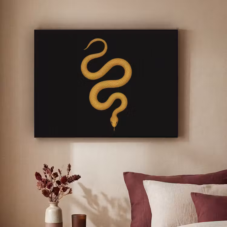 Art Frame - Slang - Minimalistisch - Goud — 3