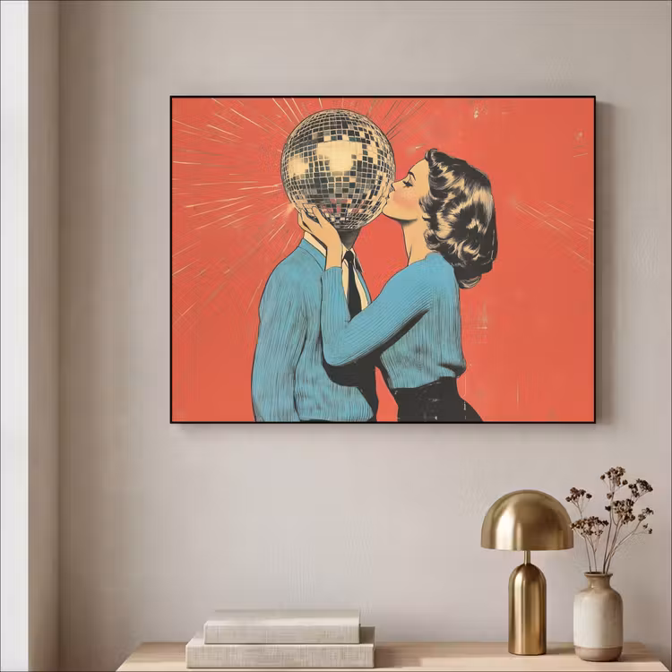 Art Frame - Vrouw - Retro - Discobal - Kus — 5