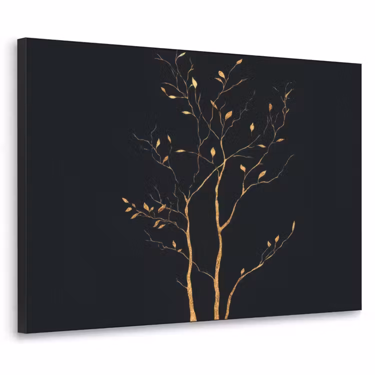 Art Frame - Takken - Blaadjes - Zwart — 1