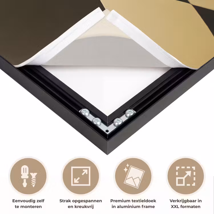 Art Frame - Schaakstuk - Koning - Schaakbord - Geblokt — 8