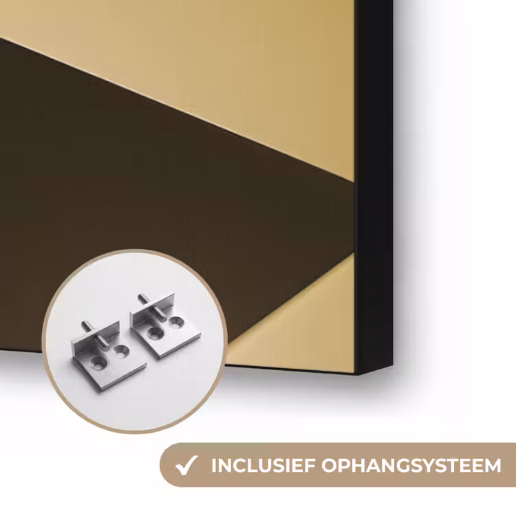 Art Frame - Koningin - Schaakstuk - Geblokt - Goud — 6