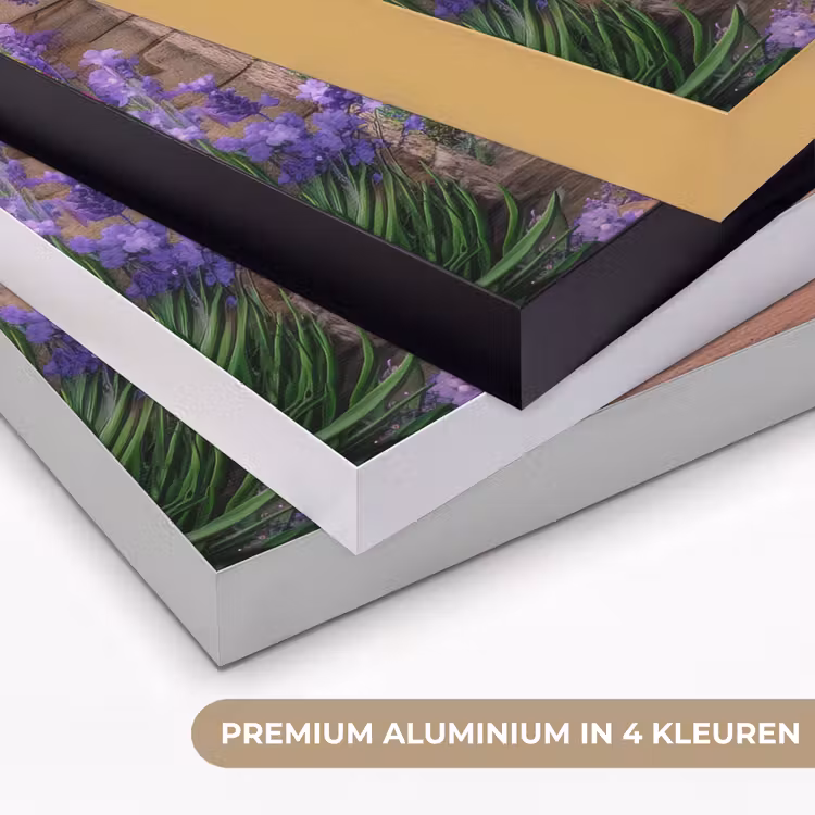 Art Frame - Doorkijk - Lavendel - Bloemen - Paars - Poort — 2