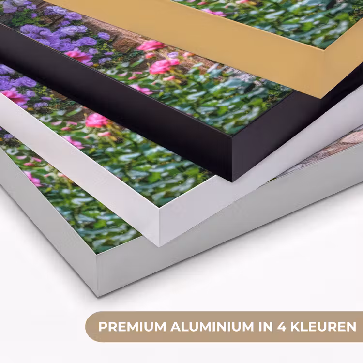 Art Frame - Doorkijk - Poort - Bloemen - Tuin — 2