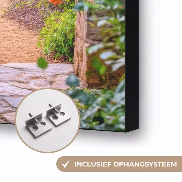 Art Frame - Doorkijk - Poort - Bloemen - Tuin — 8