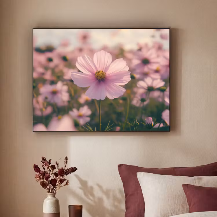 Art Frame - Bloemen - Paars - Wazig — 3