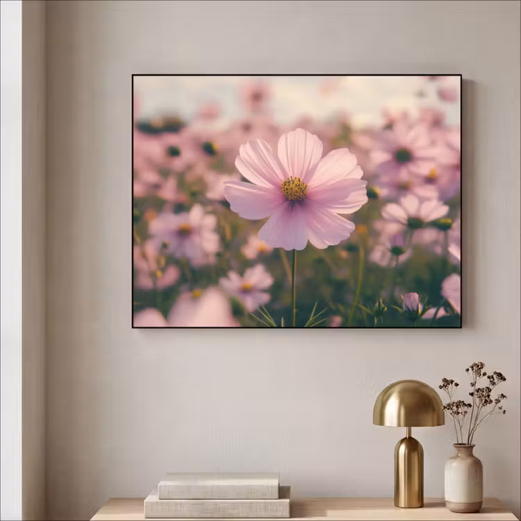 Art Frame - Bloemen - Paars - Wazig — 5