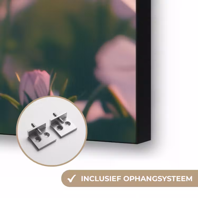 Art Frame - Bloemen - Paars - Wazig — 6