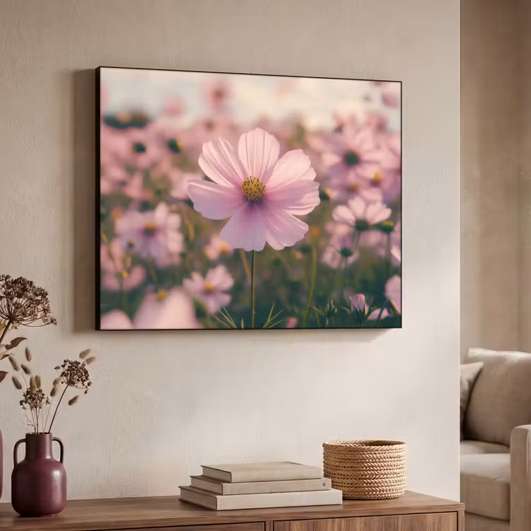 Art Frame - Bloemen - Paars - Wazig — 7