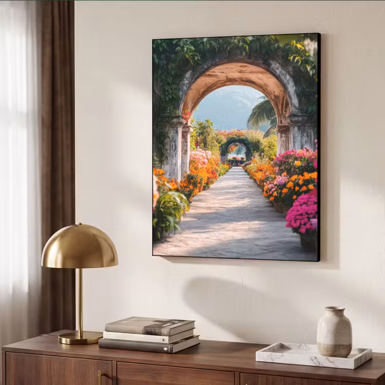 Art Frame - Doorkijk - Bloemen - Tropisch - Kleurrijk — 10