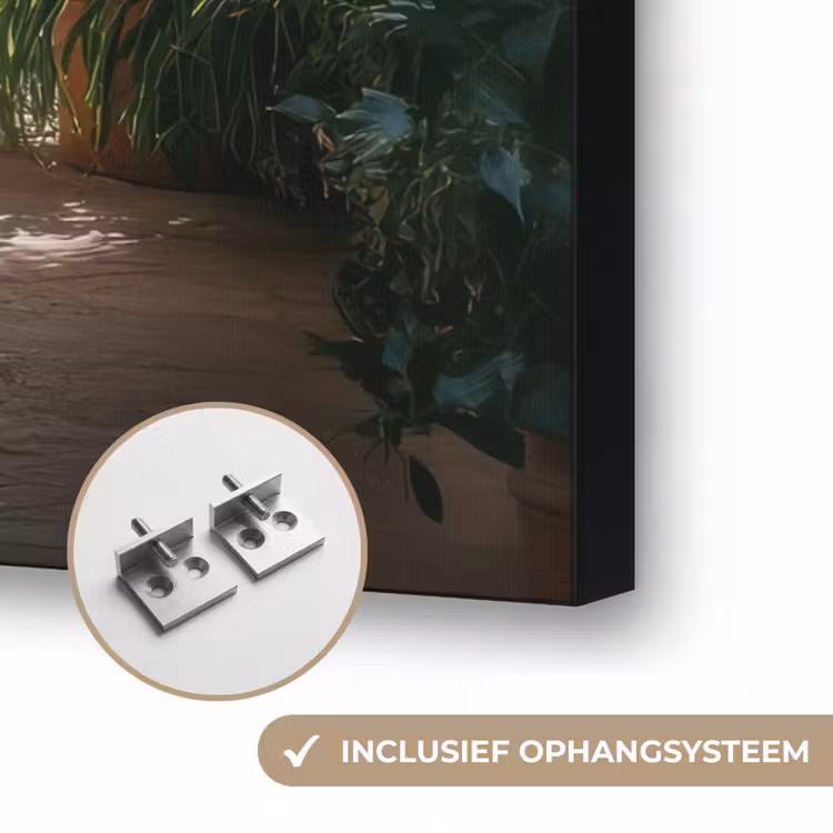 Art Frame - Doorkijk - Tropisch - Bloemen - Natuur — 8