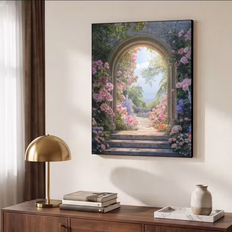 Art Frame - Doorkijk - Rozen - Vintage - Bloemen — 10