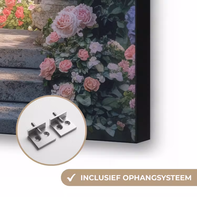 Art Frame - Doorkijk - Rozen - Vintage - Bloemen — 8