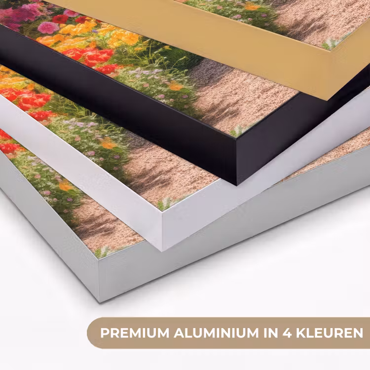 Art Frame - Doorkijk - Bloemen - Kleurrijk - Natuur — 2