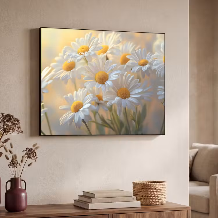Art Frame - Madeliefjes - Wit - Zonlicht — 7