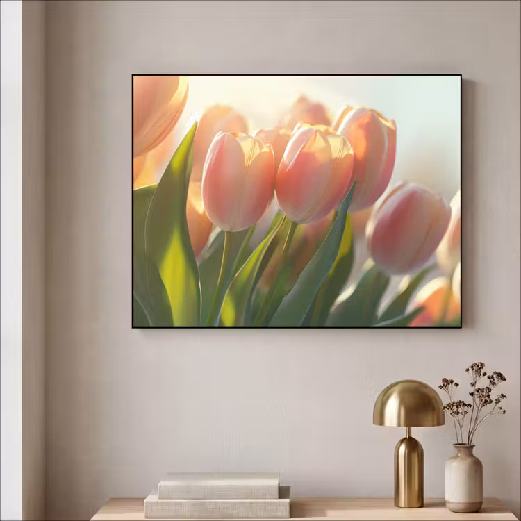 Art Frame - Tulpen - Roze - Zonnestralen — 5